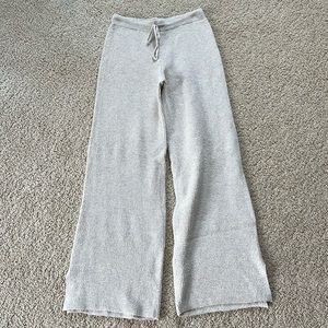 Aerie Knitted Comfy Pants, Size xs, Cream, Never worn